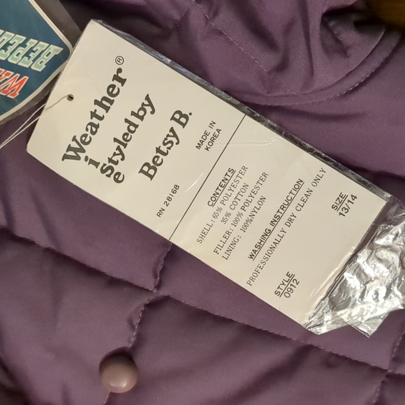 VINTAGE NWT weatherwise quilted coat - Picture 6 of 12